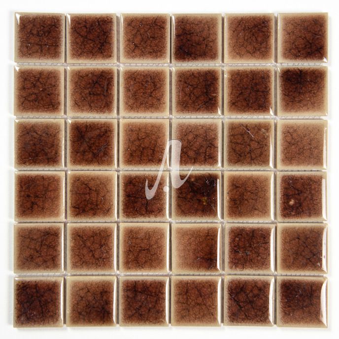 [DSC-2608-76728] Gạch mosaic vuông nâu đậm 5x5