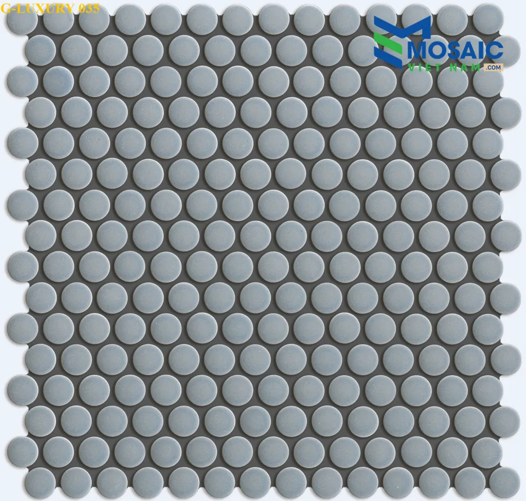 [DSC-2608-81127] Gạch Mosaic G-Luxury Tròn nút áo G-LUXURY 035