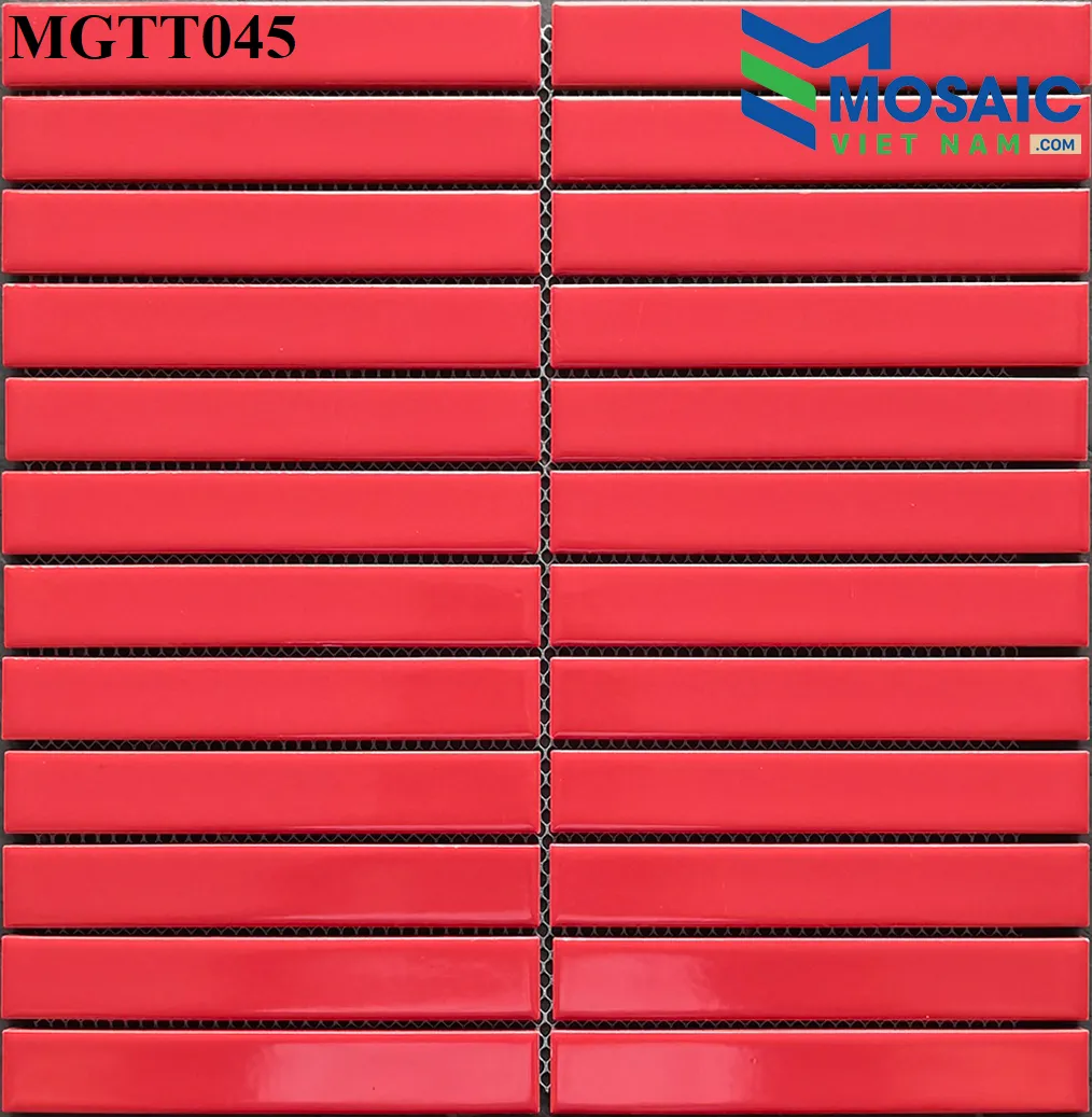 [DSC-2608-60185] Gạch Mosaic Gốm thẻ Men Bóng 22.5x145mm MGTT045