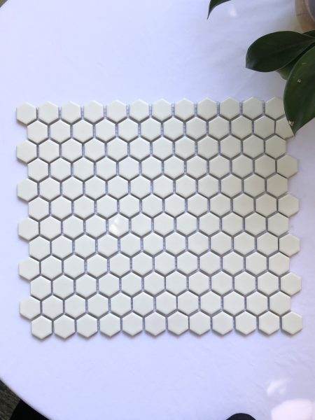 [DSC-2608-20248] Gạch Mosaic Gốm Sứ Lục Giác G7008