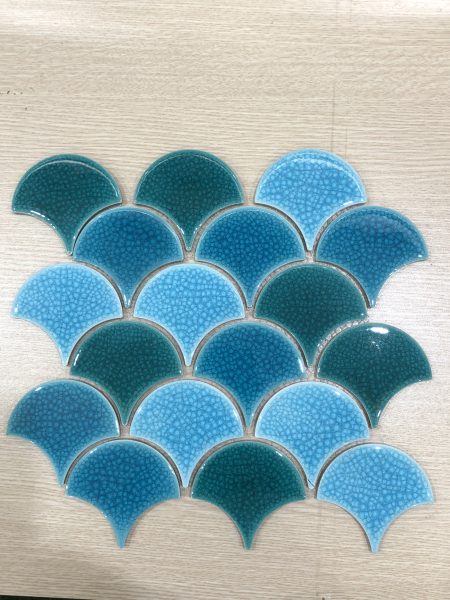 [DSC-2608-22971] Gạch Mosaic Vảy Cá G7004