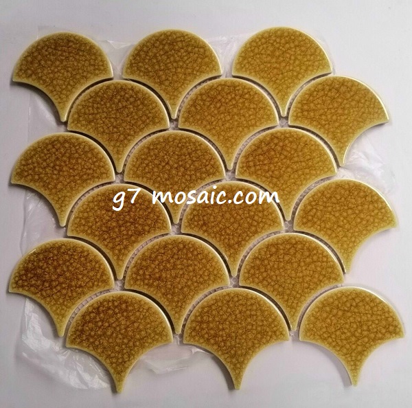 [DSC-2608-32606] Gạch Mosaic Vảy Cá G7012