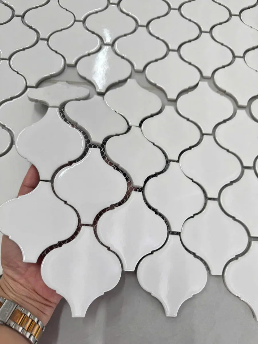 [DSC-2608-79442] Gạch mosaic lồng đèn màu trắng MGH 869