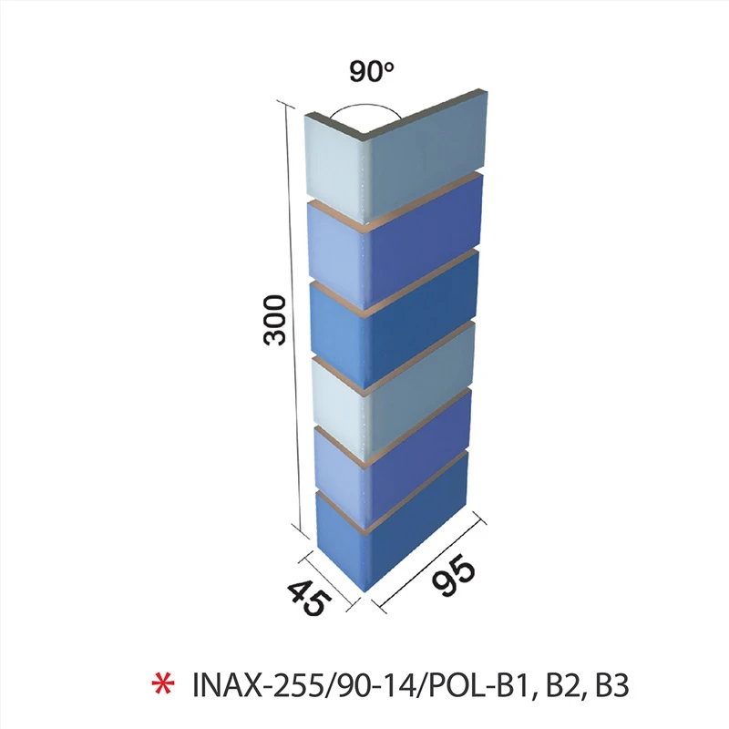 [DSC-2608-59553] Gạch hồ bơi Inax 255/90-14/ POL-B1
