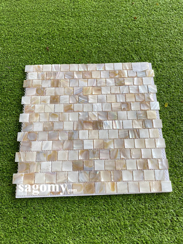 [DSC-2608-44375] Gạch Vỏ Trai Ngọc Hình Vuông Mosaic
