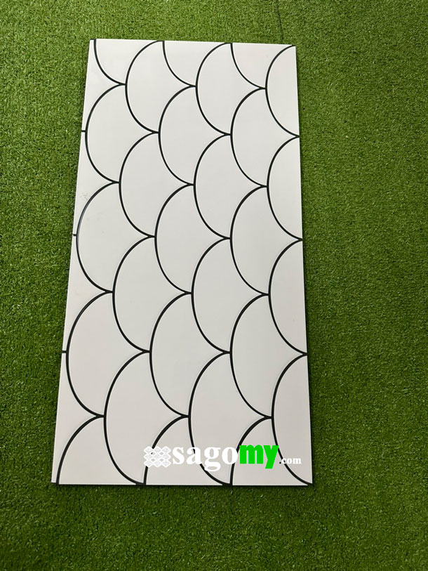 [DSC-2608-85479] Gạch 30x60 Cm Vảy Cá Trắng Bóng