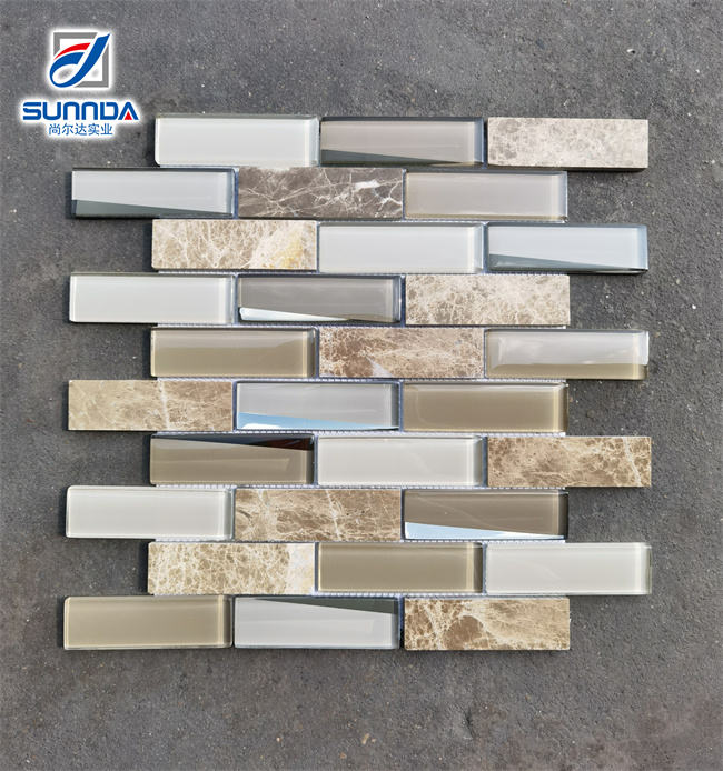 [DSC-2607-64430] Gạch Mosaic Bơi Sunnda M48H789 306x306mm - Gốm Sứ Chống Nước