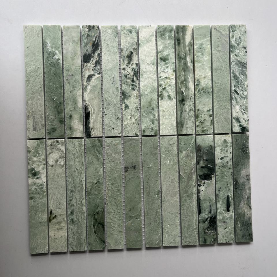 [DSC-2607-42637] Gạch Mosaic Đá Cẩm Thạch Tự Nhiên Polished - Trang Trí Villa Hotel Phòng Tắm Bếp