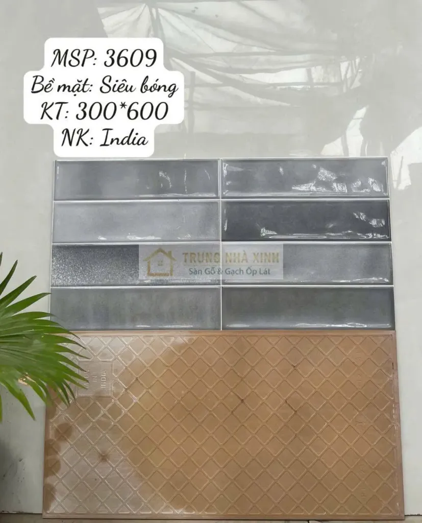 [DSC-DC3609] Gạch giả thẻ siêu bóng, KT 300x600mm, mã DC3609