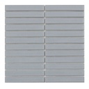 Gạch Mosaic 284x295mm thanh nhỏ xám mờ Y22F22M