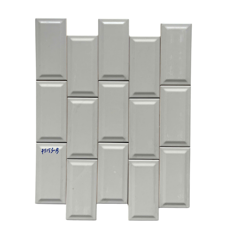 Gạch thẻ Việt Nam xám bóng KT 75x150mm mã loại 1  mã STA75153-B