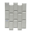 Gạch thẻ Việt Nam xám bóng KT 75x150mm mã loại 1  mã STA75153-B