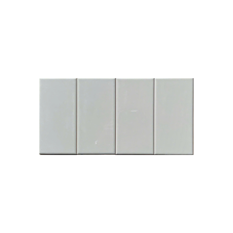 Gạch thẻ Việt Nam  KT 75x150mm xám lạnh bóng phẳng loại 1 mã STA75152