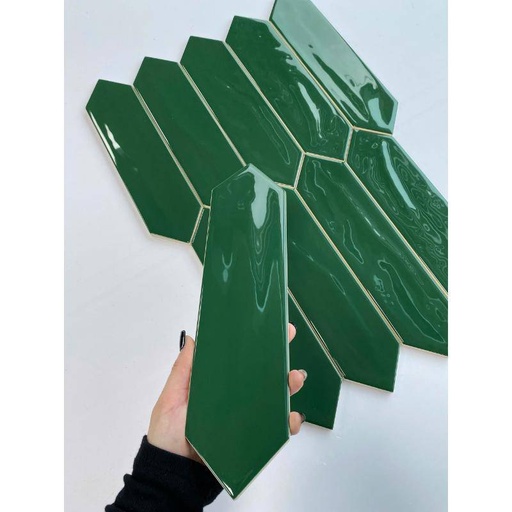 [75312J] Gạch thẻ mũi tên KT 75x300 xanh mã 75312J