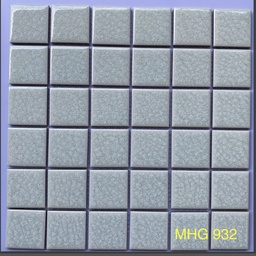 [4805] Gạch Mosaic Gốm Men Rạn 2 Lớp vỉ 305x305 mm mã MHG 932