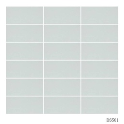 [501] Gạch Mosaic Stark màu xám 45x95mm 501