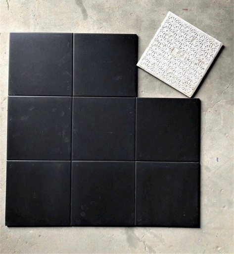 [NT2207] Gạch Bông đen KT 200x200mm mã NT2207